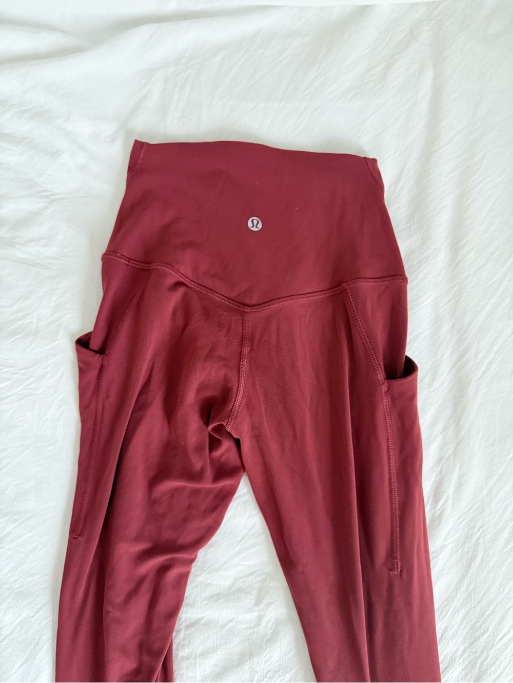 Lululemon Align Pocket Leggings in Burgundy